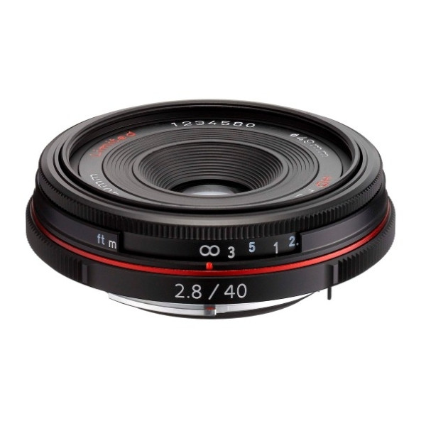 Объектив HD Pentax DA 40mm f/2.8 Limited Black